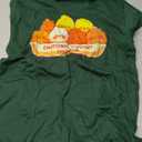Emotional Support Chickies Cute Kawaii Fruit Cup T-Shirt, Green, Small