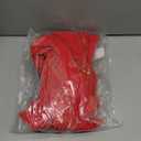 Meseey 2 Pcs 20 x 10 Inch Large Red Velvet with Glitter Gold Edge Bows Farmhouse Wreaths Bow for Gift Wrapping Tree Topper Front Door Home Decorations