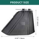 deawater 108-7895 Discharge Chute Deflector for Toro TimeCutter SS5000 Parts, Deck Grass Deflector Shield Replacement for SS5000 SS5060 SS5035 ZS5000 SW5000, Includes Hardware Rod 6-1/2"