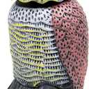 Owl Decoy to Scare Birds Away Scarecrow Fake Owl with Rotating Head 16" Tall