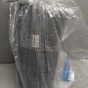 Kitchen Mat [2 PCS] Cushioned Anti-Fatigue Floor Mat, Waterproof Non-Skid Ergonomic Comfort Foam Rugs, Standing Mat for Kitchen, Floor, Office, Sink, Laundry(Grey) (17.3"x29"+17.3"x47")