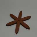 Silicone Trivets Mat Set for Hot Dishes - Tree Trivets with Stand - Hot Pads Pot Holders for Kitchen (Brown)