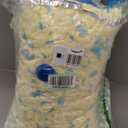 Welacer 20lbs Bean Bag Filler, Shredded Memory Foam Filling for Pillow Stuffing Cushion Arts Crafts Refill, Without Added Gel Particles, Premium Soft and Great for Stuffing (Multi Color and Shape) (20 Pound (Pack of 1))