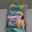 Depend Fresh Protection Adult Diapers, Incontinence & Postpartum Bladder Leak Underwear for Women, Disposable, Maximum, Medium, Blush, 30 Count