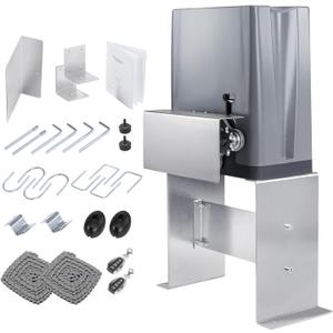 CO-Z 1800 lb Automatic Sliding Gate Opener with 2 Remote Controls, Electric Rolling Driveway Slide Gate Motor, Complete Gate Operator Hardware Security System Kit for Sliding Gate Up to 40 Feet