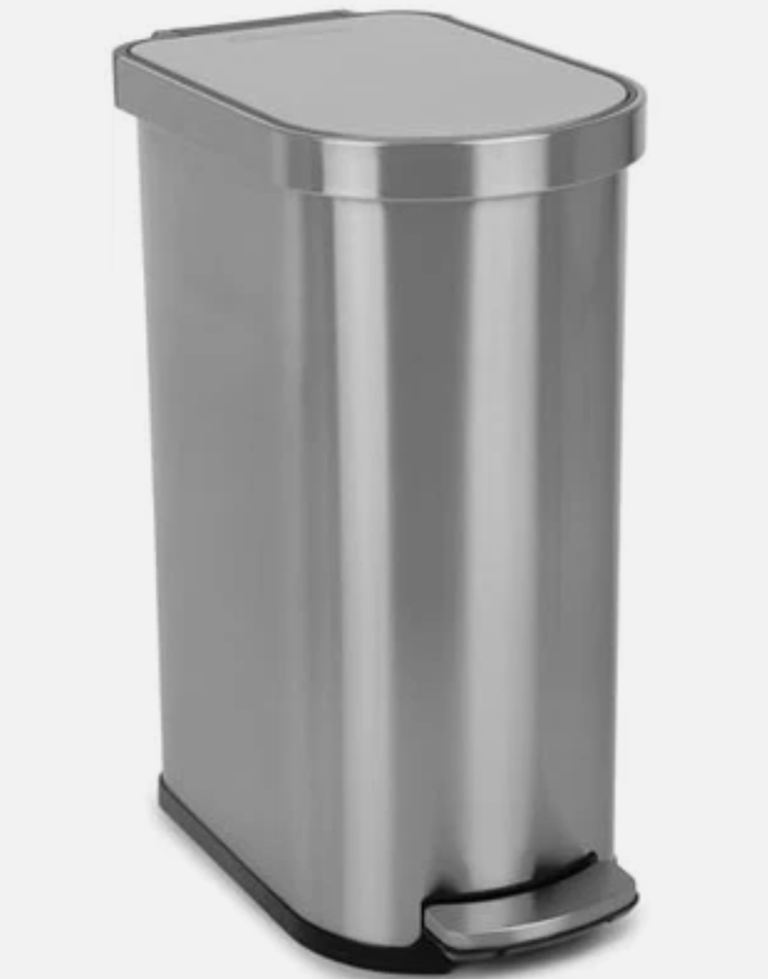 Simpli Magic 50 Liter / 13.2 Gallon Soft- Close Trash Can  