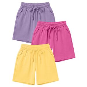 YooAurvox 3 Pack Toddler Girls Bermuda Shorts, 3-Color, 2T (M)
