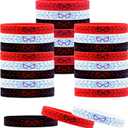 Spidey 24Pcs Silicone Wristbands Bracelets hero Spider Party Decorations Supplies for Spider Theme Boys Girl Birthday Party Favors