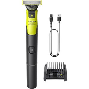 Philips Norelco OneBlade 360 with Connectivity Hybrid Face, Electric Beard Trimmer and Shaver, with 360 Blade Technology, 1x360 Blade for Face, 5in1 Adjustable Comb, Model QP4530/90 (Black & Lime Green) Philips Norelco OneBlade 360 with Connectivity Hybrid Face, Electric Beard Trimmer and Shaver, with 360 Blade Technology, 1x360 Blade for Face, 5in1 Adjustable Comb, Model QP4530/90 (Black & Lime Green)