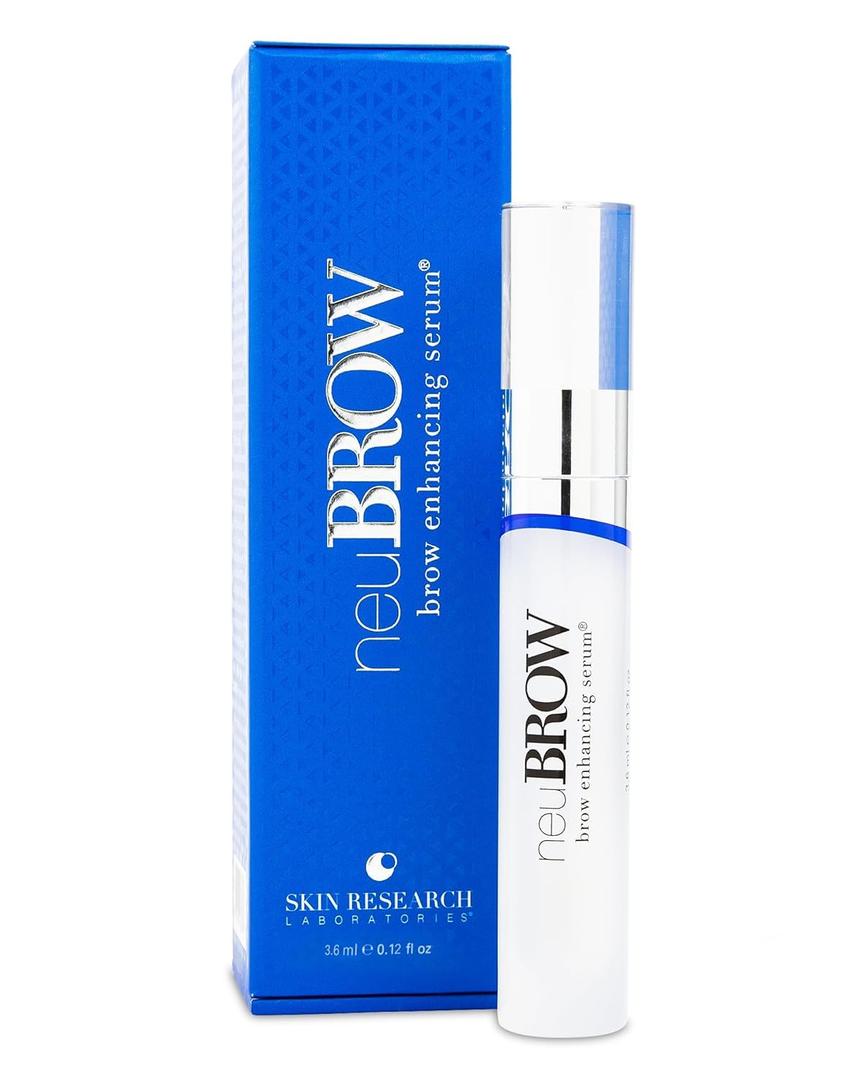 neuBROW Brow Enhancing Serum by Skin Research Laboratories - 3.6 mL Eye Brow Serum for Defined, Fuller & Thicker-Looking Hair Brows - Advanced Formula Promotes Natural & Healthy Appearance of Brows