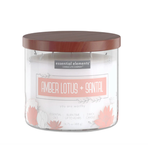 CL Amber Lotus &Santal 14.75oz Candle