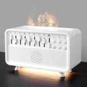 4-in-1 White Noise Sleep Sound Machine with Humidifier, Diffuser, Bluetooth Speaker & Night Light, 8 Natural Sounds, USB Powered, Timer, Sound Machine for Sleeping Adults and Baby, Bedroom, Yoga