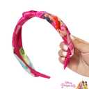 LUV HER Licensed Disney Princesses Knotted Headband - Thick Headbands For Girls - One Size Fit All - Hair Accessories For Her Ages 3+