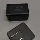 2Pack Mac Book Charger 140W, USB C Fast Charger Foldable 3-Port Multi-Device Fast Power Adapter, USB C Charger for MacBook pro/Air, Dell, Samsung Galaxy, iPad Pro, and More(Black)