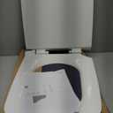 Seat and cover DuraStyle white hinges ss w/o SoftClose elong.