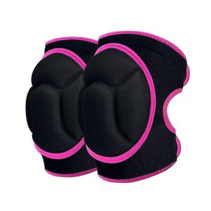 Knee Pads, Thick Sponge Anti-slip, Collision Avoidance Knee Pads, for Running, Mountaineering, House Working,Gardening Maintain (Pink, Medium)