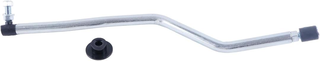 ZTUOAUMA Left LH Steering Drag Link 194740 532194740 with Rubber Bushing Compatible with Husqvarna Craftsman Murray Dixon Jonsered Poulan Pro AYP EHP WeedEater Lawn Mowers
