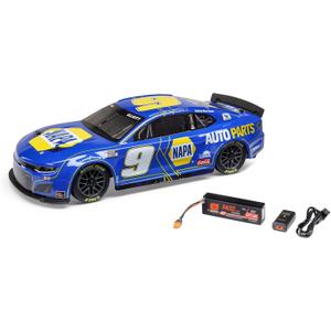 Losi 1/12 NASCAR RC Race Car Chase Elliott No. 9 2025 NAPA Chevrolet ZL1 2S AWD Brushed On-Road Battery & Charger Included Blue LOS1122509