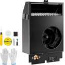 Replacement c-adet Com-Pak Electric Wall Heaters Assembly for CS152 Models, with Built in Thermostat, Compatible with CS152/CSC152TW/TA/W/A-240/208 Volt Electric Heater Insert, 1500/1125 Watt, Black