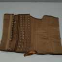 KIMIKAL Women Waist Trainer Corset Belt: Under Clothes Sport Tummy Control Long Torso Shapewear (Medium, Brown)