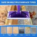 Mop Pads Refills Compatible with Swiffer WetJet Mop, Disposable Mop Pads for Hardwood Floors, Tile, Laminate & Multi-Surface Cleaning, 60 Pack