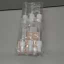 3 x dhrbsx Spray bottles small, 2oz/50ml Clear Empty Fine Mist Plastic Mini Travel Continuous Bottle Set, Small Refillable Liquid Containers 6pack with 2pcs Funnels and 12pcs Labels