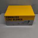 Leaf Blower Cordless, Electric Cordless Leaf Blower with 2 * 4.0Ah Battery Powered, Blowers for Lawn Care, Blower with Extension Nozzle, Battery Powered Blowers Leaf Cordless