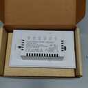 MOES Dual Dimmer Switch, Double Dimmer Switch for LED Lights, Full Range Dimming, WiFi Smart Light Switch Neutral Wire Required, Single Pole, 300W INC, 75W LED/CFL, Smart Life/Tuya APP Remote Control (White)