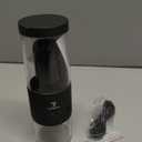 SANMAS Electric Burr Coffee Grinder with Stainless Steel Grinding Core, Rechargeable Coffee Beans Mil Grinder with 80 Grind Settings from Fine to Coarse for Espresso, Portable for Camping Travel