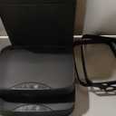 2 Pack 2.7 Gal Bathroom Trash Can with Lid, Automatic Trash Can Small Smart Garbage Can Touchless, Slim Motion Sensor Waterproof Plastic Trash Bins for Bedroom Office Kitchen Toilet Black