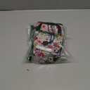 AUPET Water Bottle Sling Bag Sleeve Holder Carrier 32oz,Insulated Crossbody Water Bottle Case Cover with Strap and Pockets for Men/Women Walking Hiking (Doodle-Style Flower)