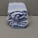 YSYJ Turkish Beach Towel 6 Pack Beach Towels 36"x71" Beach Towel Oversized Sand Free Turkish Towel Quick Dry Bath Towels Blue