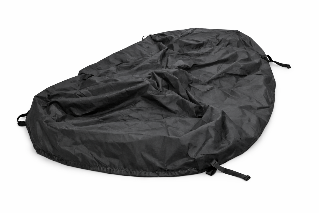 Porch Shield Black Fabric Protective Cover Used for Storage or Transportation