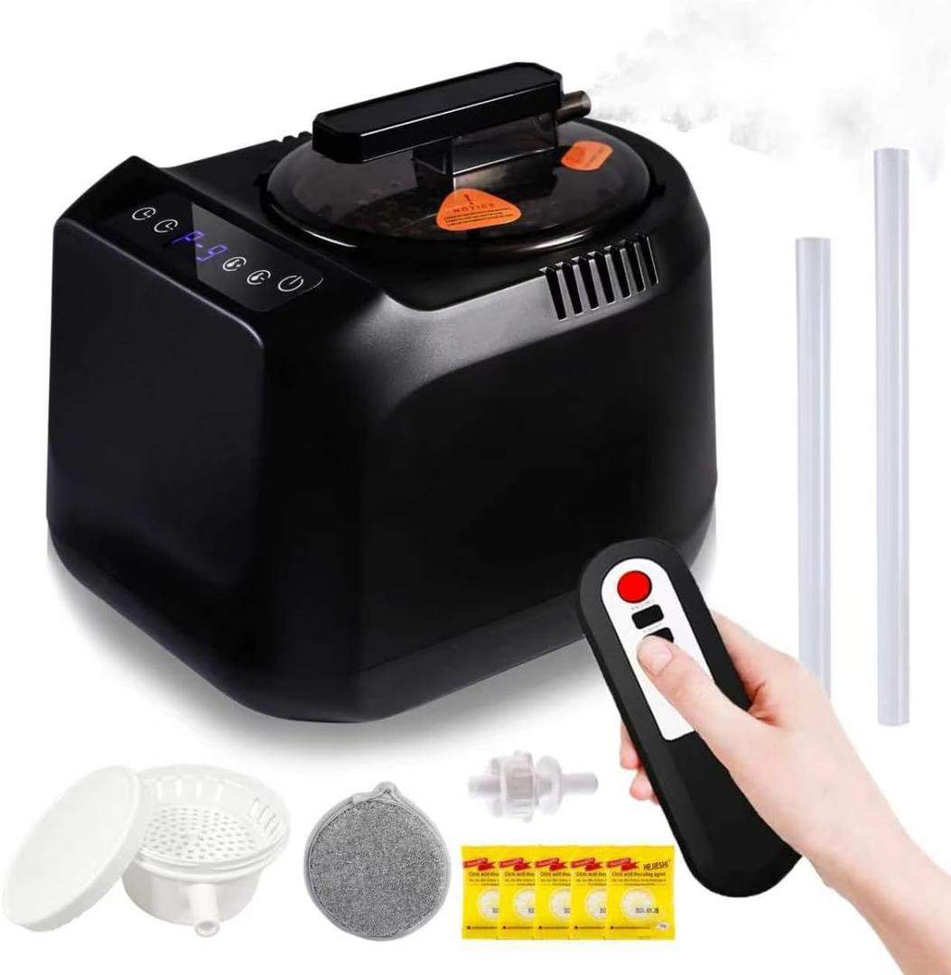 Portable Sauna Steamer, 4L 1600W Steam Generator with Remote Control