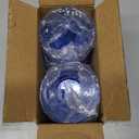 JGIRL Unbreakable Plastic Drinking Glasses [Set of 6] Shatterproof Tumblers, Reusable Glass Cups, Dishwasher Safe (16 Ounces)