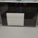34 in X 22 in Silver Card Show Display Case Large Aluminum, Trading Card Display Case Suitable for Sports Card/TCG/Jewelry Collection, 1-Year Coverage
