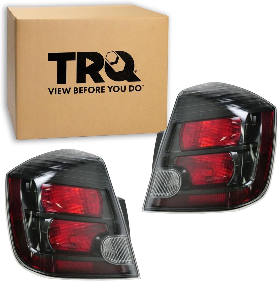 TRQ Rear Tail Lights Set NI2800188 NI2801188