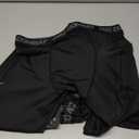 Niksa 2/4 Pack Compression Shorts Men with Pocket, Spandex Running Shorts Sport Athletic Workout Performance Underwear XL