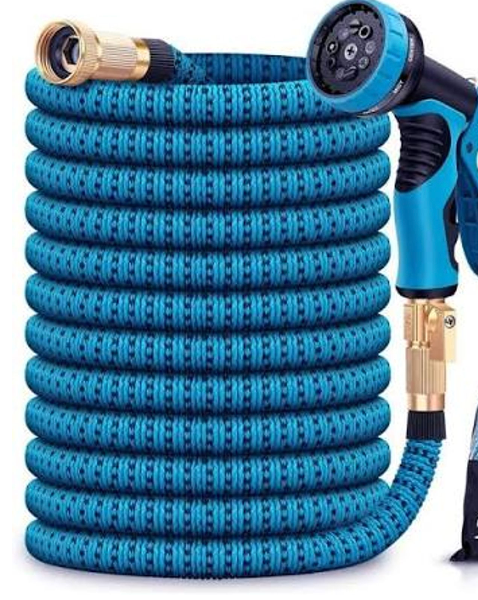 75 ft Expandable Garden Hose - Lightweight, Ultra Flexible, Durable, Kink-Free Expanding Garden Hoses - RV, Marine and Camper Heavy Duty Water Hose