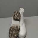 Women's Chelsea Boots Fashion Slip on Platform Ankle Boots Lug Sole Chunky Booties
Size 10