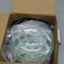 Elite Gourmet EGC115M Easy Egg Cooker Electric 7-Egg Capacity, Soft, Medium, Hard-Boiled Egg Cooker with Auto Shut-Off, Measuring Cup Included, BPA Free, Retro Mint