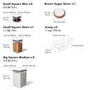OXO Good Grips 8-Piece Baking Essentials POP Storage Container Set