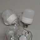 Minetom E26 Rechargeable Light Bulbs with Remote and Timer, Battery Backup Bulb with 12 Colors and Brightness Dimmable, 2300mAh 40W Equivalent LED Light Bulbs for Lamps Sconces Camping, 2 Pack