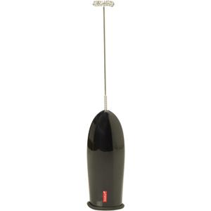 BODUM 3040-01 SCHIUMA SCHIUMA Electric Milk Frother Off White Stick, Battery Operated, Compact, Coffee, Cappuccino, Cafe Latte (Black)