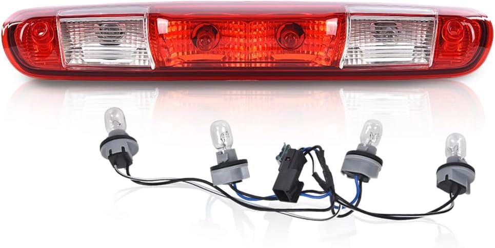 G-PLUS Third Brake Light 3rd Cargo Lamp High Mount Stop Light Compatible with Chevy Silverado GMC Sierra 1500 2008-2013,Fit Chevy Silverado GMC Sierra 2500 HD 3500 HD 2008-2014 25890530