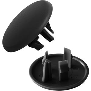 2PCS Armrest Cap Covers, Arm Rest Seat Accessories, Left or Right Rear Bucket Seats Arm Rest Handle Trim Bolt, Car Accessories Fit for Chevy Tahoe Escalade, Replace OEM#15279689 (Black)