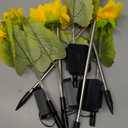 Solar Lights Outdoor Garden Decor,4 Pack with 24 Sunflower Lights,Solar Flowers Lights Waterproof,Birthday Gifts for Mom Women Grandma,Outside Decorative Stakes Light for Landscape Yard Patio Lawn