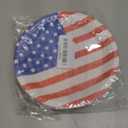 50Pcs 4th of July Paper Plates,4th of July Themed American Flag Patriotic Party Supplies,7inch American Flag Paper Plates,for Patriotic Party Veterans Memorial Day 4th of July Independence Day Decor