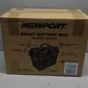 Newport Trolling Motor Smart Battery Box Power Center with USB and DC Ports, Medium