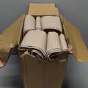 MIULEE Pinch Pleated Thick Linen Curtains 90 Inch 4 Panels Set Back Tab Memory Trained Pinch Pleat Semi Sheer Light Filtering Privacy Curtain Let Light in Window Drapes for Living Room Bedroom Taupe